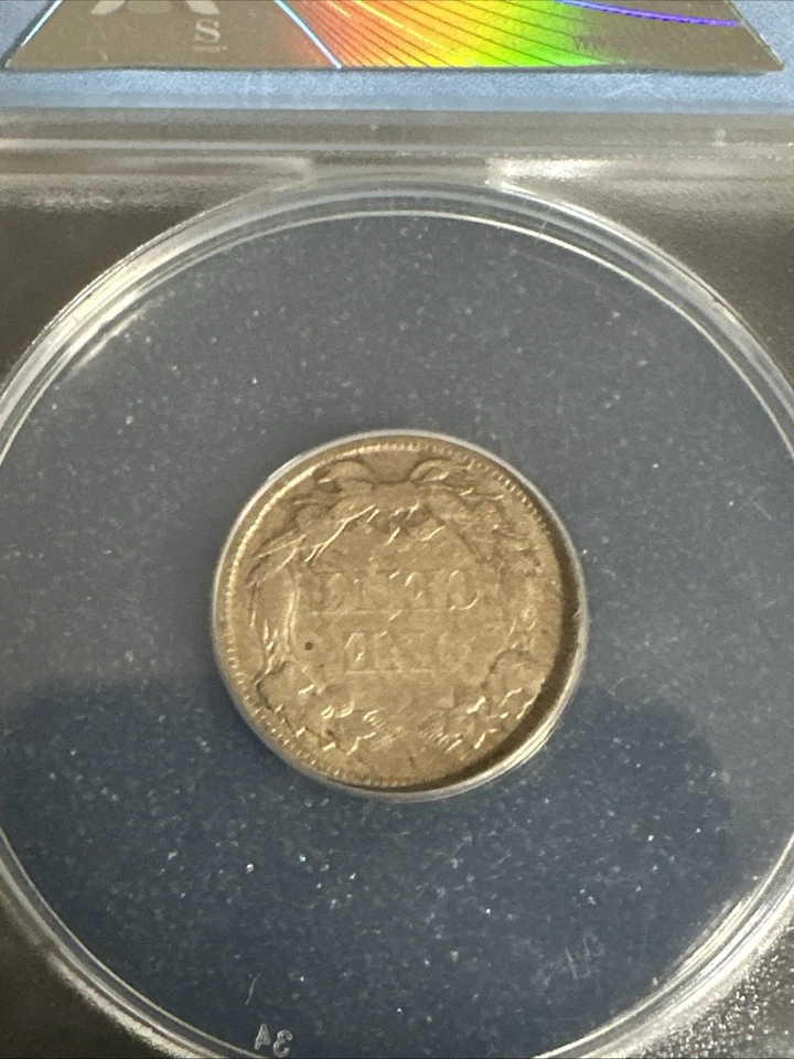 1858 VF30 Details Large Letters Flying Eagle Cent Anacs Type Coin Nice Rare - Image 3 of 4