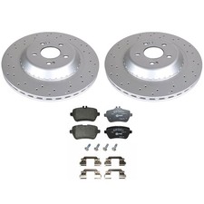 Wagner Rear Rotors Hella Low-met Disc Brake Pads Kit For W222 S450 C217 S560