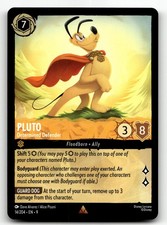 Pluto - Determined Defender 14/204 Rare Fabled Lorcana TCG NM