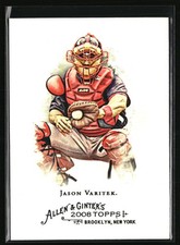 2008 Topps Allen & Ginter #134 Jason Varitek