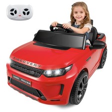 Licensed Land Rover Kids Ride on Car w/Remote Control, LED Lights, Music, Horn