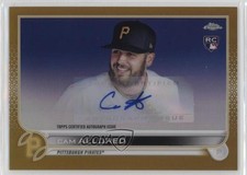 2022 Topps Chrome Update Gold Refractor 26/50 Cam Alldred #AC-CAL Auto 17di