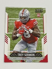 2021 Score Football #313 - Trey Sermon RC - Ohio State Buckeyes