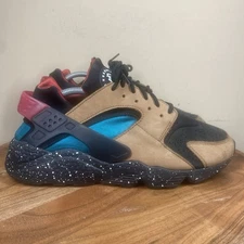 Nike Air Huarache Light British Tan Mens Brown Black Size 11.5 Shoes DD1068-201