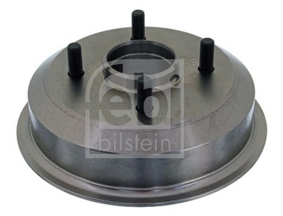 2x FEBI BILSTEIN Bremstrommel 05670 für FIESTA FORD GFJ F5L F3L COURIER 3 ESCORT