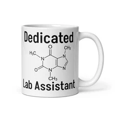 Coffee Mug – Fun & Funny gift Caffeine Molecule, Science Chemistry Coffee Cup