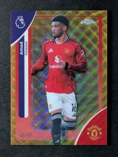 2026 Topps Chrome Premier League AMAD 40/50 Gold Wave Refractor #136