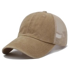 Baseball   caps, 12 Pack Mix sale, Solid Mesh Back, 6 colors Man  Women  s