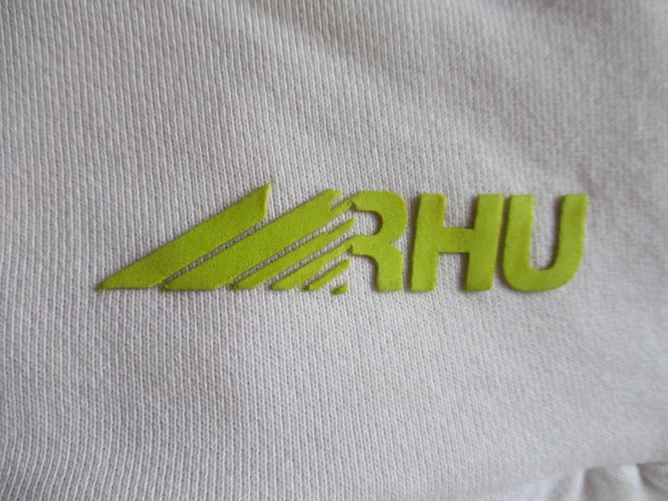 Толстовка мужская Zara Rhuigi RHU S белый логотип спереди хлопок - Изображение 3 из 4