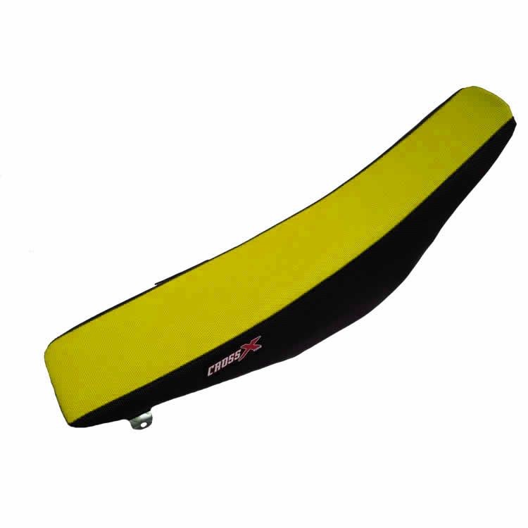 Housse de siège Suzuki DRZ 400 2001-2020 selle jaune noir M313-2YB