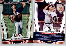 Doug Nikhazy Noah Song 2020 Donruss American Pride Vector AP17 USA