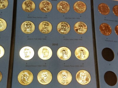 Volume 1 Complete Set (P&D) 2007-2011 Presidential $1 Golden