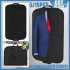 5/10X Suit Garment Bag Travel Cover Bag Dustproof Protector Storage Bags Clothe