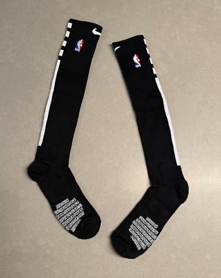 Nike NBA Authentics  - White & Black - Knee Highs/Scrunchies