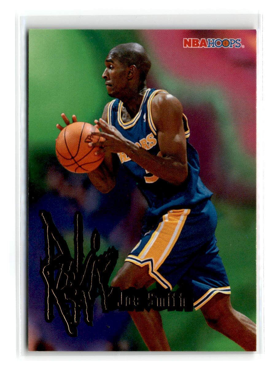 1995-96 Hoops - #264 - Joe Smith RC - Golden State Warriors
