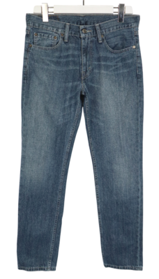 Levi's 511 w32 l32 リーバイス LEVI'S 511 Jeans Men's W32/L32 Aged Look Blue Denim Whiskers Slim