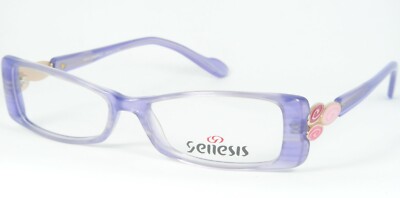 Genesis GV1291 18 Gestreifte Violette /Gold /Rosa Brille 50-15-135