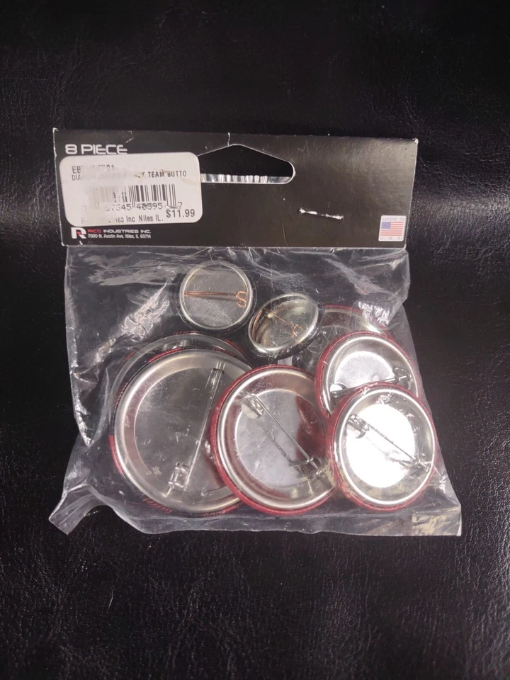 Arizona Diamondbacks MLB 8 Piece Button Set Collector Fan Pins Pinbacks Buttons - Image 2 of 2