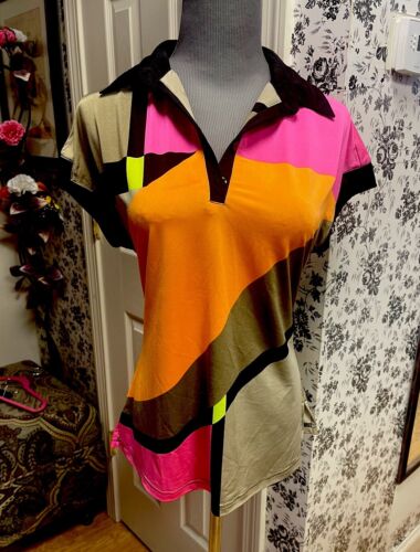 DKNY Women’s Golf  Polo Shirt Size Small - Bild 1 von 5