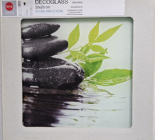 Eurographics DGD-DT8283 Deco Glass 20x20, Steine, Zen, Stone Reflection, NEU/OVP