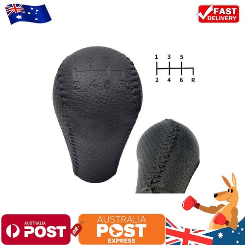 6 Speed Leather Gear Shift Knob For Nissan/for Navara D40 For Frontier