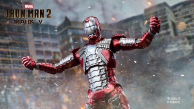 ZD-MK5-L: ZD Toys Marvel Iron Man 2 Mark 5 Mark V 7