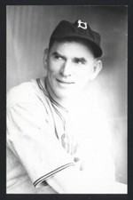 TOM ZACHARY Real Photo Postcard RPPC 1934-36 Brooklyn Dodgers George Burke 