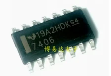 10pcs SN7406DR 7406 SOP14