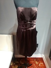 Davids Bridal Short Black Dress. Size Medium. Prowned In Mint Condition.