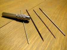 Bushing reamer 4 needles set w/handle Regulation Tools for Grand  Upright Piano