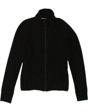 Adidas Womens Stella Mccartney Fleece Jacket Eu 40 Medium Black Polyester Bq43