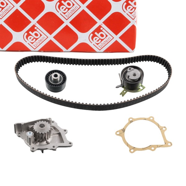febi Zahnriemensatz + Wasserpumpe FüR Citroen C5 2 3 C6 Peugeot 407 4007 2.2 Hdi-image