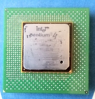 INTEL SL4SF PENTIUM 4 1.3GHZ CPU PROCESSOR 1.3GHZ/256/400/1.7V  WITH WARRANTY