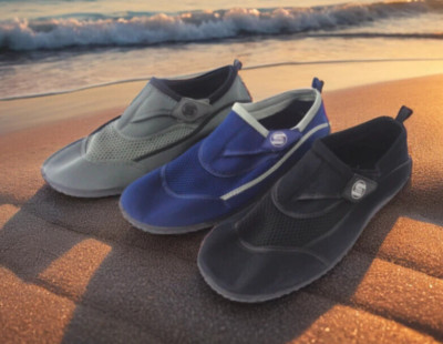 Men's Aqua Shoe Water Shoes Men Big Sizes 14 15  15.5 AQ20M