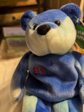 Salvino's Bammers Sammy Sosa 21 Opening Day Baseball 8 Inch Plush Stuffed Bear