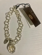 Alise Sheehan “Wishnest” Birds Nest With Freshwater Pearl Bracelet 8in