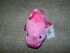 Disney People Pals Fish Plush Stuffed Animal Small Aurora NWT