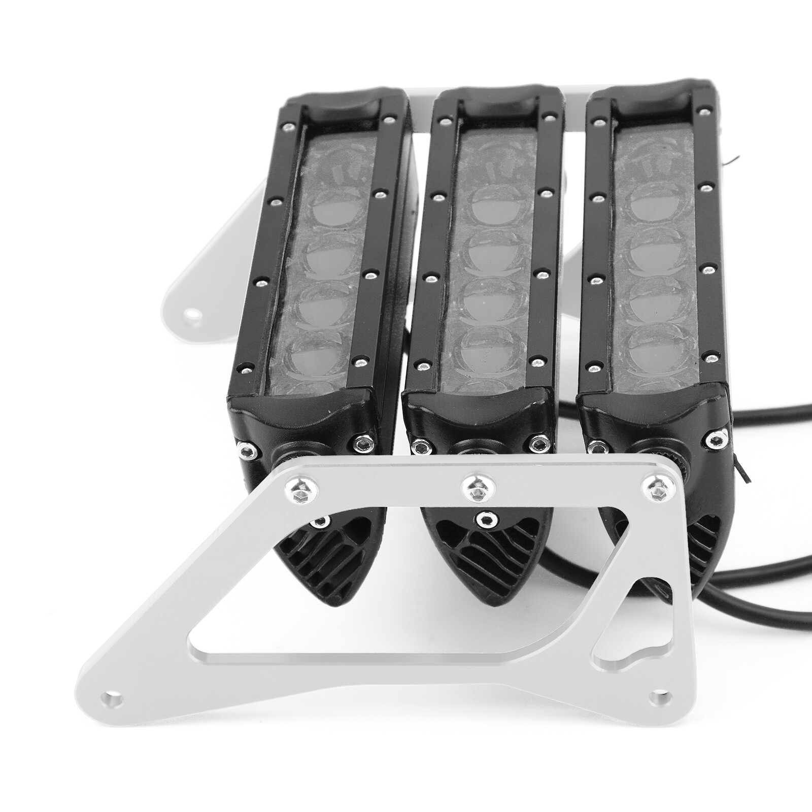 3 Row LED White Light Bar Headlight Fit for Honda MSX 125 SF Grom 1319