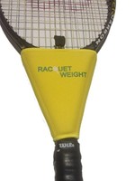 Tennis Racquet Weight Training Aid Yellow on sale Tennis Racquet Weight Training Aid Yellow on sale