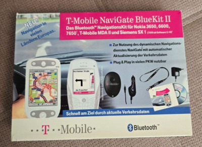  T-Mobile NaviGate Blue Kit II Bluetooth GPS Empfänger * NEU OVP 