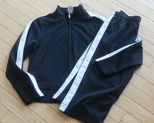 GIRLS  CHAMPION  TRACK JACKET  CAPRI OUTFIT / SET  M
