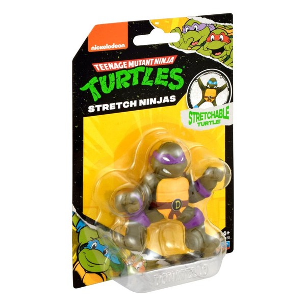 Classic Mini Stretch Donatello Teenage Mutant Ninja Turtles Tmnt Figur Playmates-image