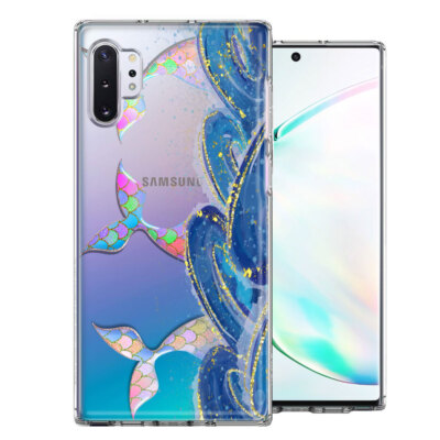For Samsung Galaxy Note 10 Rainbow Mermaid Tails Scales Ocean Love Case