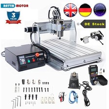 〖EU〗USB 4 Axis 6040 2200W 2.2KW Spindle VFD CNC Router Engraving Milling Machine