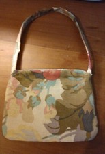 New. Little girls 2 pocket fabric purses. Hand sewn. Multicolored.