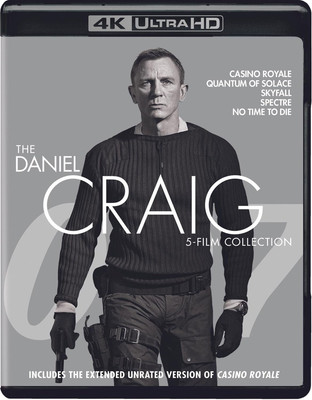 James Bond: the Daniel Craig 5-Film Collection (4K Ultra HD + Blu-Ray) [4K UHD]
