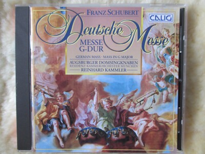 Franz Schubert: Deutsche Messe, Messe G-dur - Reinhard Kammler - CD - CALIG 1996