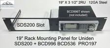 19 Rack Mounting Panel For Uniden SDS200 Scanner BCT15X PSR600 PRO197 996 2RU