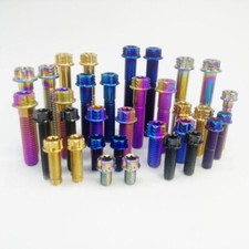 1pc Ti Titanium Torx Head Flange Bolt M6 M8 M10 15 20 25 30 35 40 45 50 55 60mm