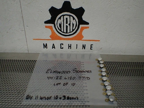 ELMWOOD Sensors 44-22 L120 77/D New No Box (Lot of 10) See All Pictures